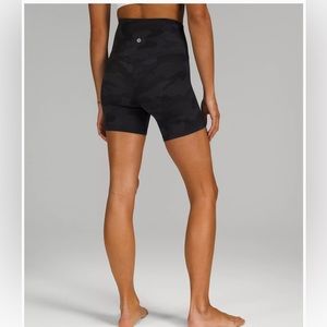 Lululemon Align Shorts Black Camo